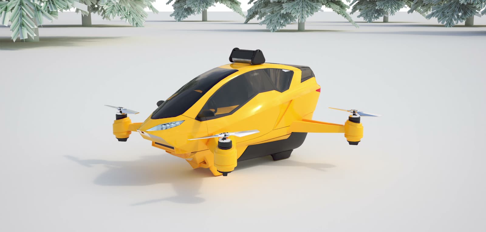 Fig. 02 — Zero-zero protection concept · eVTOL